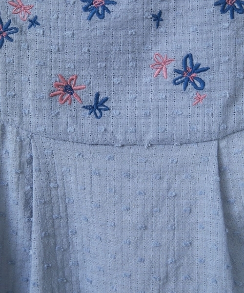 Nadar entre flores フラワー刺繍ブラウス Nadar entre flores フラワー刺繍ブラウス（シャツ/ブラウス