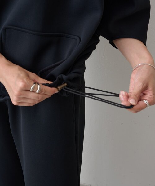 BEARDSLEY（ビアズリー）の「リップルダンボールプルオーバー（Tシャツ/カットソー・レディース・ブラック/ライトグレー・FREE）」の15枚目の写真