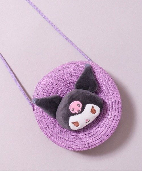 sanrio(サンリオ)の「(SK)【sanrio】ストロー素材 ラウンド型 ミニ ショルダーバッグ(ショルダーバッグ・レディース・ベージュ系4/ベージュ系2/ベージュ系1/ベージュ系3・ONE SIZE)」の1枚目の写真