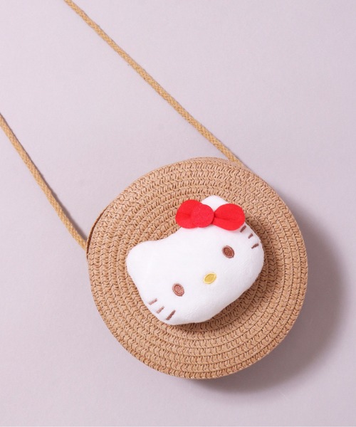 sanrio(サンリオ)の「(SK)【sanrio】ストロー素材 ラウンド型 ミニ ショルダーバッグ(ショルダーバッグ・レディース・ベージュ系4/ベージュ系2/ベージュ系1/ベージュ系3・ONE SIZE)」の3枚目の写真
