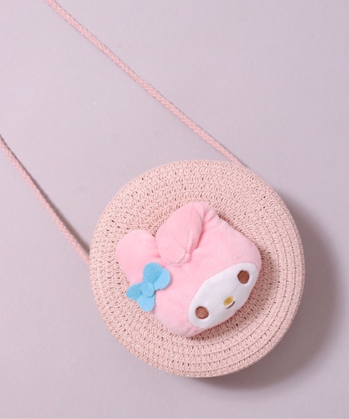 sanrio(サンリオ)の「(SK)【sanrio】ストロー素材 ラウンド型 ミニ ショルダーバッグ(ショルダーバッグ・レディース・ベージュ系4/ベージュ系2/ベージュ系1/ベージュ系3・ONE SIZE)」の4枚目の写真