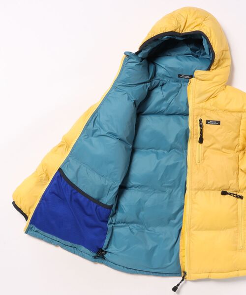 DENIM DUNGAREE（デニムダンガリー）の「ReCONHny Taffeta Parka（ダウンジャケット/コート・キッズ・イエロー・145/135）」の4枚目の写真