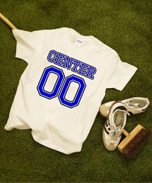 minius（ミニウス）の「【Football/フットボール】オリジナルフットボールデザイン アメカジカレッジロゴプリント半袖Tシャツ（Tシャツ/カットソー）」