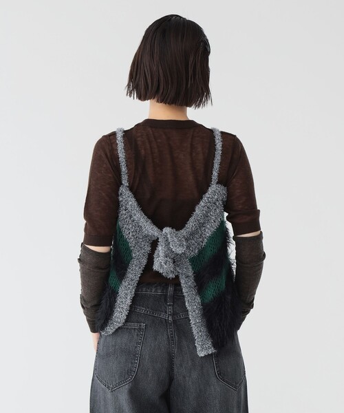 maturely（マチュアリー）の「【1/15再値下げ】maturely / スリーヤーン キャミソール（ニット/セーター・レディース・ピンク/グリーン・ONE SIZE）」の15枚目の写真