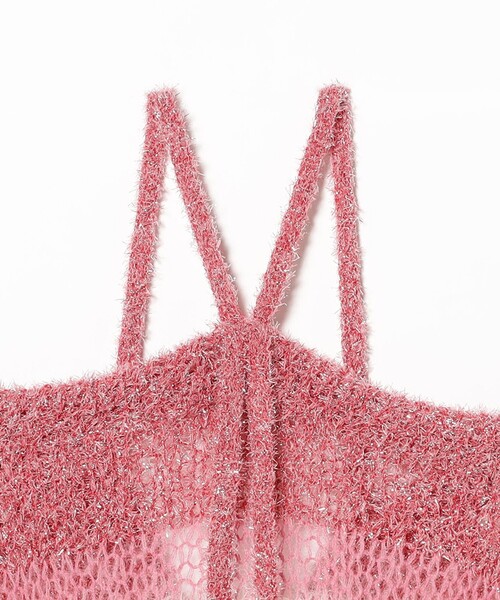 maturely（マチュアリー）の「【1/15再値下げ】maturely / スリーヤーン キャミソール（ニット/セーター・レディース・ピンク/グリーン・ONE SIZE）」の18枚目の写真