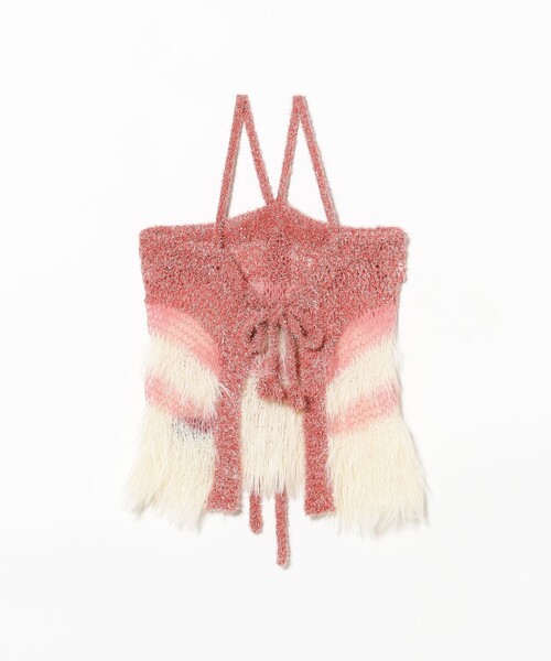 maturely（マチュアリー）の「【1/15再値下げ】maturely / スリーヤーン キャミソール（ニット/セーター・レディース・ピンク/グリーン・ONE SIZE）」の20枚目の写真