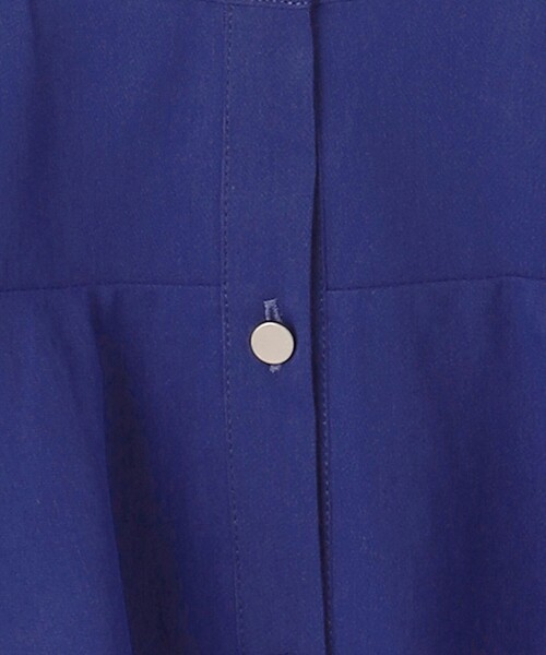 Oggi9月号掲載/洗える】クリアトリコットジャージー フリルデザイン