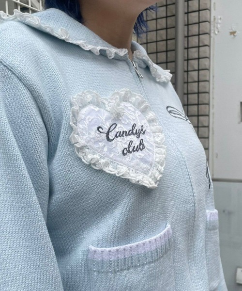 Candy stripper 星 セーラー襟 ブルゾン y2k Candy stripper 星 セーラー襟 ブルゾン y2k Candy Stripper