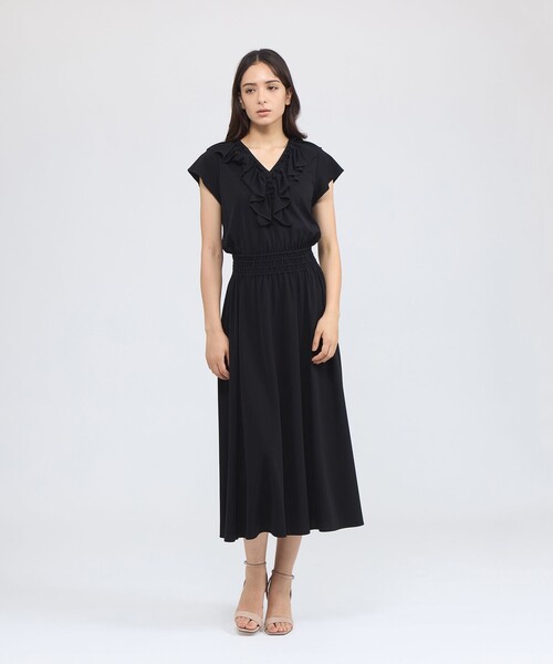 エポカ コットン　レース　ワンピース ブラック　エポガザショップ　epoca エポカ コットン レース ワンピース ブラック エポガザショップ epoca