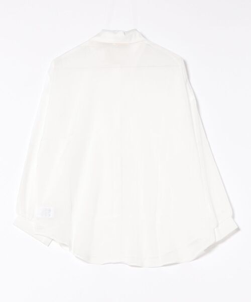 frunco（フランコ）の「【ZOZO限定】シアーシャツ（シャツ/ブラウス・レディース・イエロー/パープル/ブラック/ブルー/ホワイト/ピンク・FREE）」の7枚目の写真