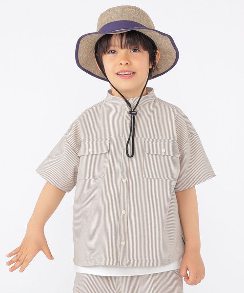 SHIPS（シップス）の「SHIPS KIDS: アドベンチャー ハット（ハット・キッズ・ベージュ・MEDIUM/LARGE）」の9枚目の写真