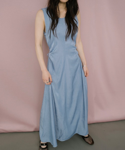 DRWCYS(ドロシーズ)の「オープンバックロングワンピース(ワンピース・レディース・ブルー/ネイビー・FREE)」の15枚目の写真