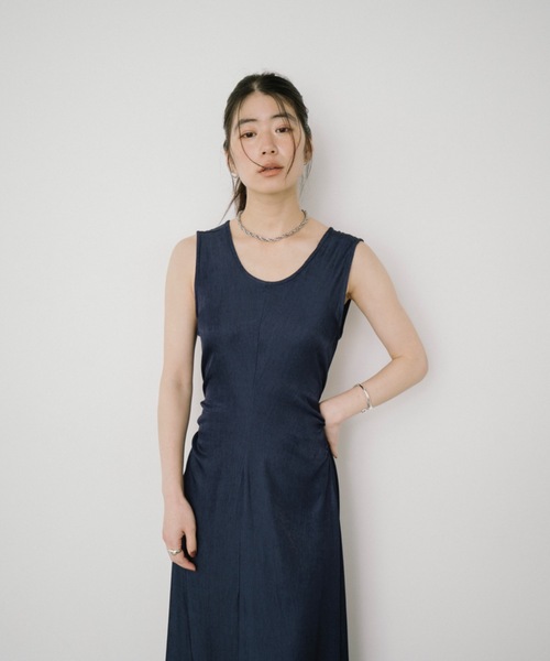 DRWCYS(ドロシーズ)の「オープンバックロングワンピース(ワンピース・レディース・ブルー/ネイビー・FREE)」の10枚目の写真