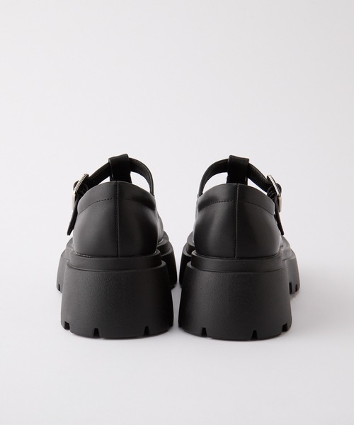 forksy.（フォルクシー）の「【forksy.】ボリュームソール T字ストラップローファー（ローファー・レディース・ブラウン/ブラック・L/M/S）」の5枚目の写真