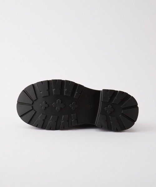 forksy.（フォルクシー）の「【forksy.】ボリュームソール T字ストラップローファー（ローファー・レディース・ブラウン/ブラック・L/M/S）」の6枚目の写真