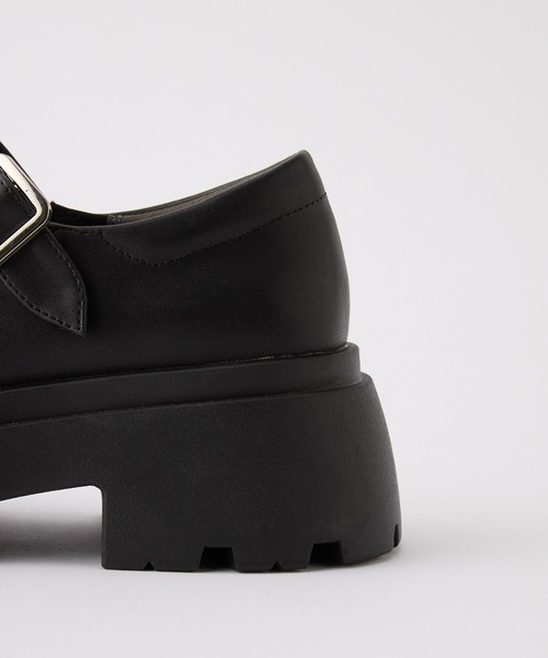 forksy.（フォルクシー）の「【forksy.】ボリュームソール T字ストラップローファー（ローファー・レディース・ブラウン/ブラック・L/M/S）」の10枚目の写真