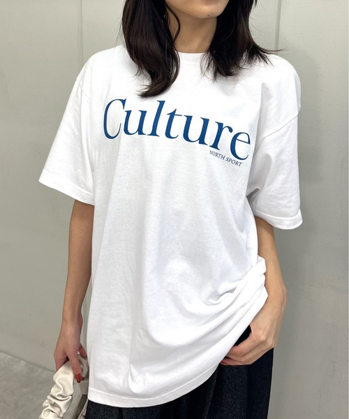 RGY(アールジーワイ)の「【RGY】CULTURE両面プリントTシャツ(Tシャツ/カットソー・メンズ・オートミール/ホワイト/ブラック・LARGE/MEDIUM)」の1枚目の写真