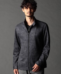 NICOLE CLUB FOR MEN ラムレザーライダース風ブルゾン NICOLE CLUB FOR MEN（ニコルクラブフォーメン）の「ラムレザー