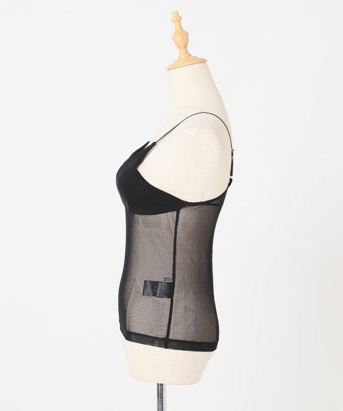 EDIT. FOR LULU（エディットフォールル）の「シアーキャミソール（キャミソール・レディース・ブラック・FREE）」の13枚目の写真