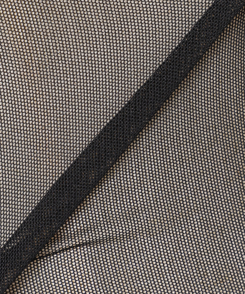 EDIT. FOR LULU（エディットフォールル）の「シアーキャミソール（キャミソール・レディース・ブラック・FREE）」の2枚目の写真