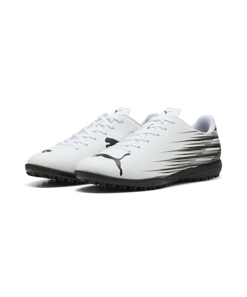 PUMA(プーマ)の「PUMA プーマ メンズ アタッカント II TT サッカー トレーニングシューズ(スニーカー・メンズ・ブラック×ホワイト/ホワイト系その他/ホワイト×ブラック・28.0cm/27.5cm/28.5cm/29.0cm/27.0cm/25.0cm/25.5cm/26.5cm/26.0cm)」の4枚目の写真