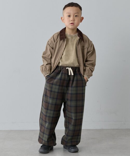 CIAOPANIC TYPY（チャオパニックティピー）の「【KIDS】【男女兼用】袖取り外しワークジャケットアウター（ブルゾン・キッズ・ベージュ/ネイビー/カーキ・MEDIUM/LARGE/X-LARGE/XX-LARGE）」の12枚目の写真