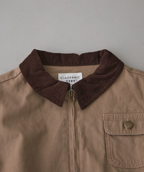 CIAOPANIC TYPY（チャオパニックティピー）の「【KIDS】【男女兼用】袖取り外しワークジャケットアウター（ブルゾン・キッズ・ベージュ/ネイビー/カーキ・MEDIUM/LARGE/X-LARGE/XX-LARGE）」の22枚目の写真
