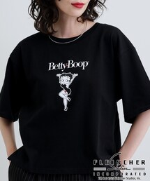 GALLEST | 【Betty Boop(TM)】センタープリントワイドTシャツ(Tシャツ/カットソー)