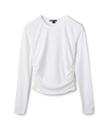 コットンポリエステルジャージー サイドシャーリングTシャツ WMTP3232