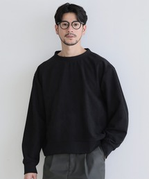 SPU（スプ）の「あったかもちもち裏起毛フェイクスウェードスウェットプルオーバー（スウェット）」