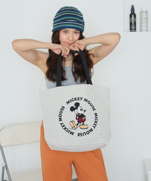 Disney(ディズニー)の「Disney キャンバストート81(トートバッグ・レディース・ブラック/グレー・FREE)」の10枚目の写真