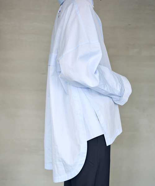 tibi(ティビ)の「【TIBI/ティビ】SHIRTING GABE SHIRT(シャツ/ブラウス・レディース・ネイビー・FREE)」の16枚目の写真