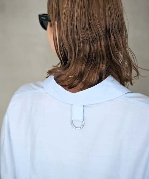 tibi(ティビ)の「【TIBI/ティビ】SHIRTING GABE SHIRT(シャツ/ブラウス・レディース・ネイビー・FREE)」の22枚目の写真