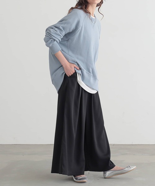 n'OrLABEL(ノアールレーベル)の「ガウチョパンツ(その他パンツ・レディース・テラコッタ/グリーン/ブラック・1/2)」の20枚目の写真