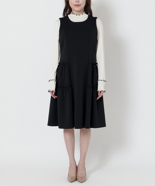 ティアードジャンパースカート（ジャンパースカート）｜Rose Tiara