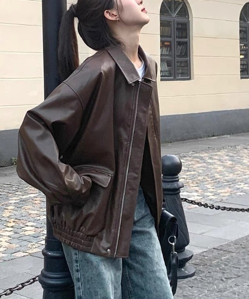 定価23万 24AW準新作・極美品 ヴィーガンレザー オーバーサイズ