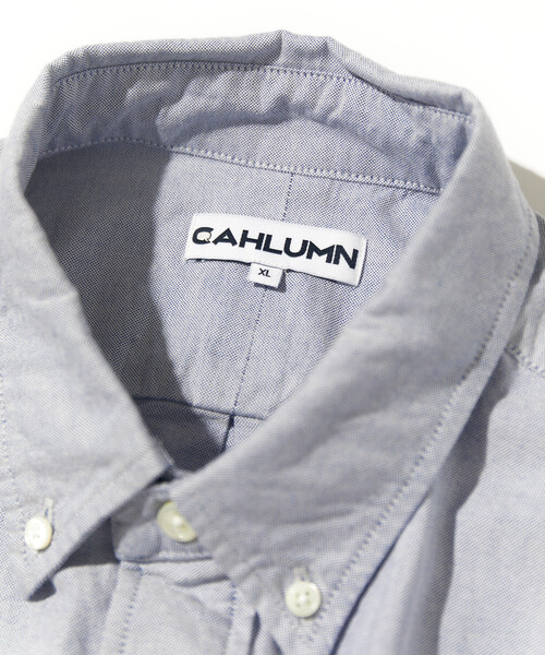 CAHLUMN（カウラム）の「CAHLUMN/カウラム Magazine Pocket Oxford B.D Shirt/マガジンポケット オックスフォード ボタンダウンシャツ（シャツ/ブラウス・メンズ・ホワイト/ネイビー/その他13・X-LARGE/MEDIUM/XX-LARGE/LARGE）」の10枚目の写真