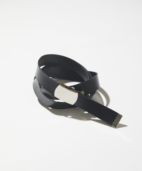 Firsthand（ファーストハンド）の「Firsthand/ファーストハンド レザーガチャベルト / 牛革 / イタリアンレザー（ベルト・レディース・ブラック/ブラウン・ONE SIZE）」の8枚目の写真