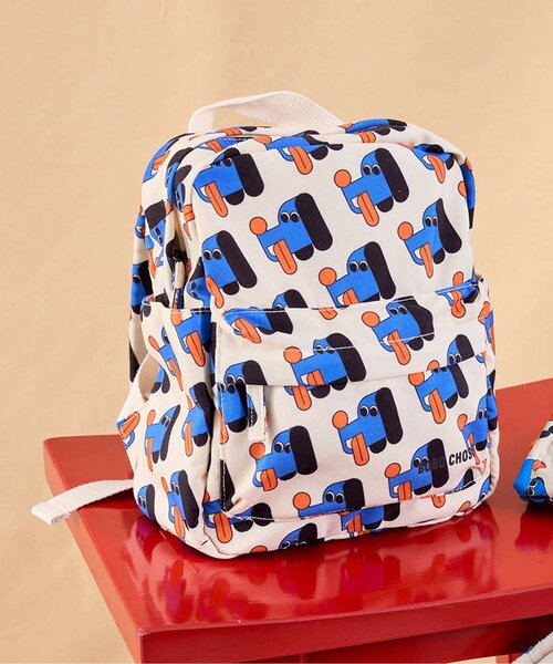 bobochosesリュック Multicolor Bobo Choses all over backpack for Children | Bobo