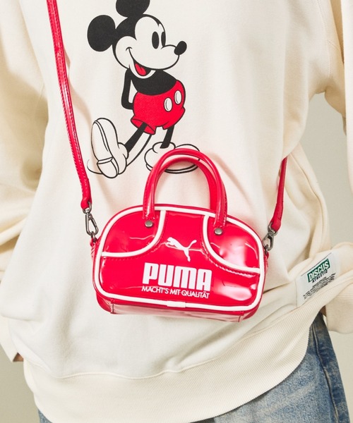 PUMA(プーマ)の「【PUMA/プーマ】1976 マイクロ グリップバッグ 1L|ユニセックス 2WAY ミニショルダー&ハンドバッグ(ショルダーバッグ・メンズ・ブラック/レッド/ピンク/グレー・フリー)」の4枚目の写真