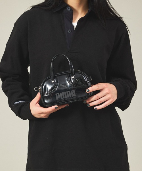 PUMA(プーマ)の「【PUMA/プーマ】1976 マイクロ グリップバッグ 1L|ユニセックス 2WAY ミニショルダー&ハンドバッグ(ショルダーバッグ・メンズ・ブラック/レッド/ピンク/グレー・フリー)」の2枚目の写真