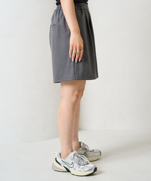 FREAK'S STORE（フリークスストア）の「限定展開　フレア ショート パンツ（その他パンツ・レディース・ブラック/ベージュ/グレー・MEDIUM/SMALL）」の9枚目の写真