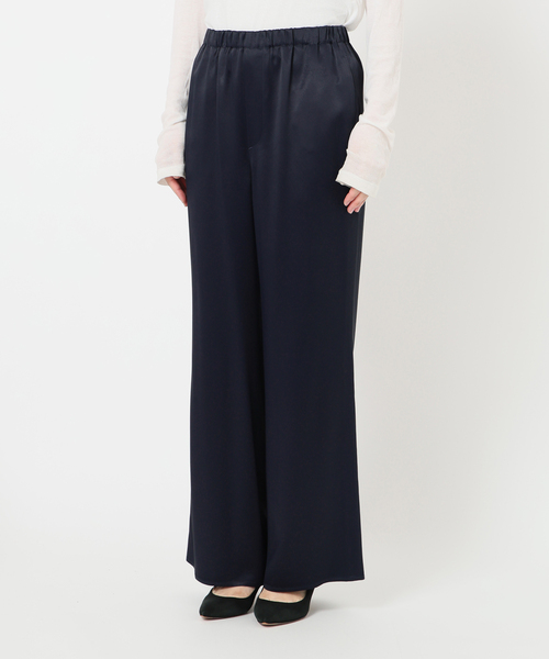 スピック＆スパン（Spick and Span）/サテンイージーベルボトムパンツ セール】サテンイージーベルボトムパンツ（その他パンツ）｜Spick