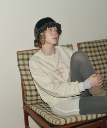 SANSeLF | 【SANSeLF】 バケットハット ニットフリンジ バイカラーデザイン saa25a056(ハット)