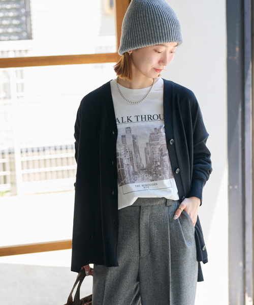 Journal Standard ブラック カーディガン JOURNAL STANDARD カーディガン 「2025FW 新作」MUSICオープン