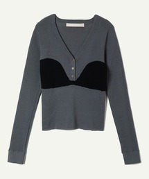 【leinwande】Bra Intarsia Knit