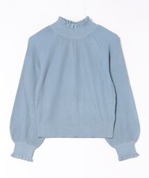 Marilyn Moon（マリリンムーン）の「rayon nylon ripple 2way blouse knit（ニット/セーター）」