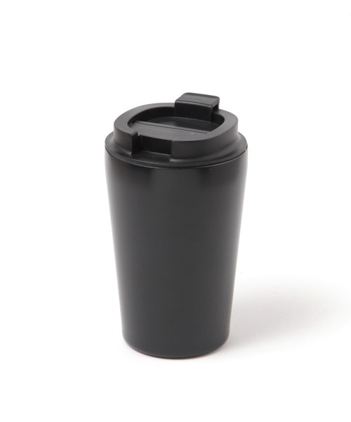 LAKOLE（ラコレ）の「【ふた付き】ステンレスタンブラー[400ml] / 578275（グラス/マグカップ/タンブラー・レディース・その他1/ブラック/アイボリー・FREE）」の6枚目の写真