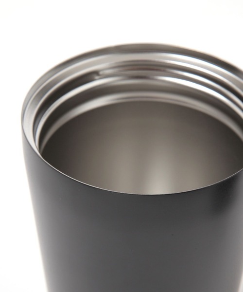 LAKOLE（ラコレ）の「【ふた付き】ステンレスタンブラー[400ml] / 578275（グラス/マグカップ/タンブラー・レディース・その他1/ブラック/アイボリー・FREE）」の14枚目の写真