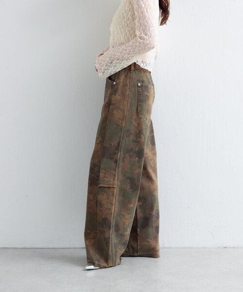 Kastane(カスタネ)の「ミリタリーカモパンツ(その他パンツ・レディース・カーキ・FREE)」の6枚目の写真